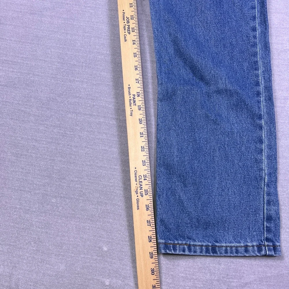 NWT George Regular Fit Mid Rise Jeans Mens 32x30 Medium Wash Blue Cotton